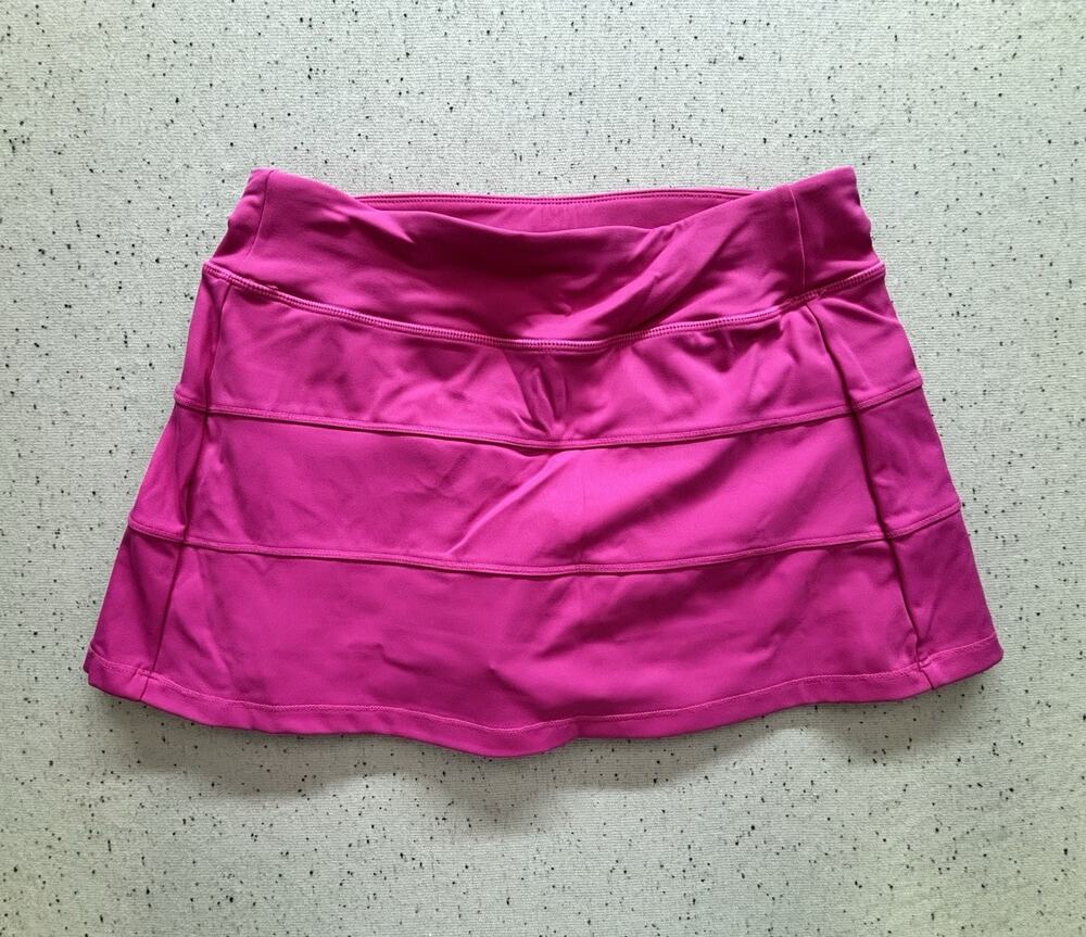 MEIVSO Pink Athletic Skort Tennis Skirt XS Shorts High Waisted Workout Running